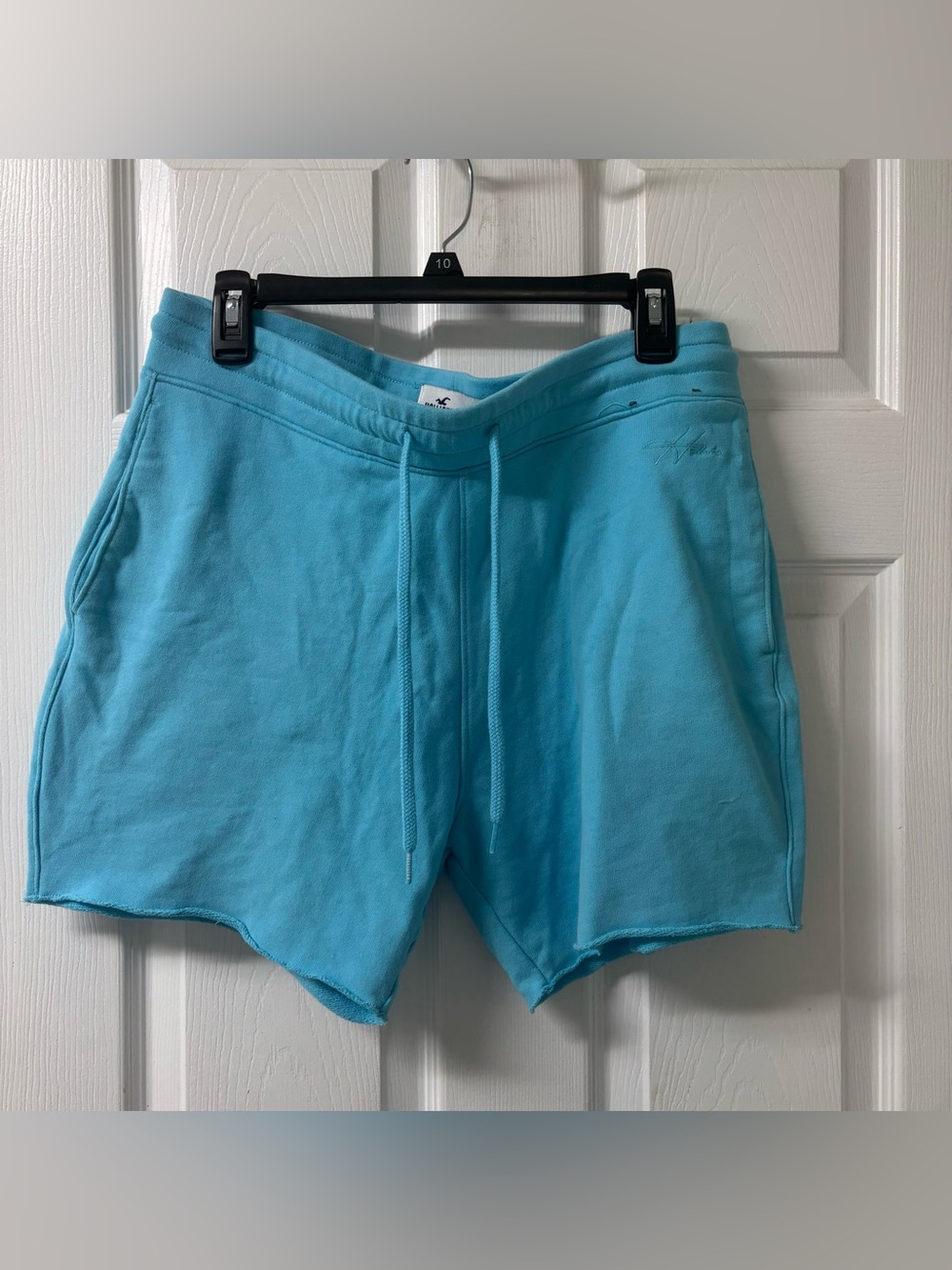 Hollister Sweat Shorts Bright Blue Men’s Size Large